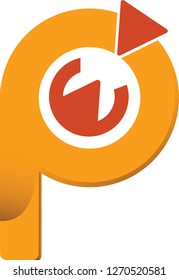 P letter logo