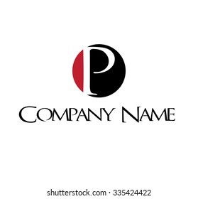 P letter logo