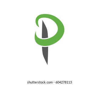 P Letter Logo