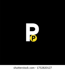P letter logo abstract design
