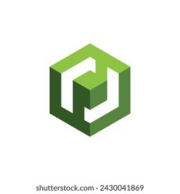 P Letter Logo Business professional logo template