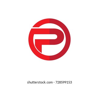 P Letter Logo Business Template Vector icon