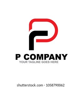 P letter logo design