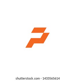 P Letter Logo Design with Creative Modern Trendy