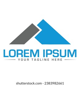 Diseño de logotipo de carta P Diseño de logotipo creativo y moderno