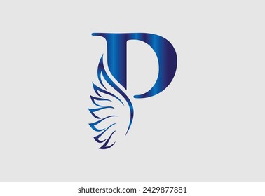 P letter logo design and monogram logo design
