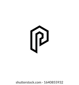 P Letter Logo Design Template