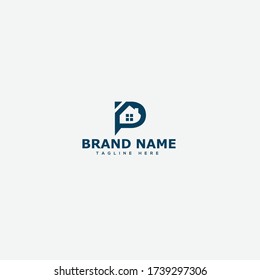 P Letter Logo Design Template Vector