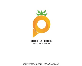 P Letter Logo Design Template