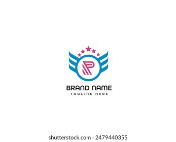 P Letter Logo Design Template