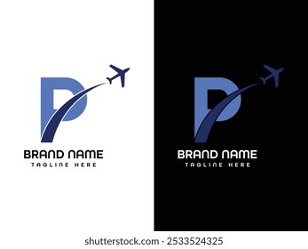 P Letter Logo Design Template