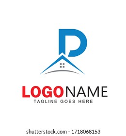 Letra P Diseño de logotipos y arte vectorial para impresión 