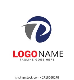 Letra P Diseño de logotipos y arte vectorial para impresión 