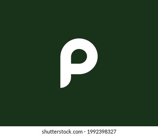 P letter logo design vector template