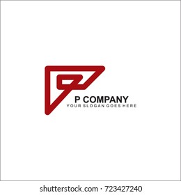 P letter Logo Design Vector