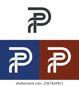 P Letter Logo. P icon logo.