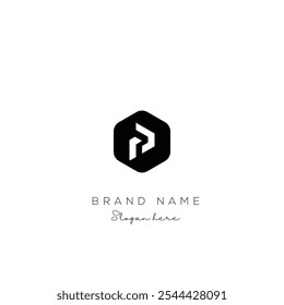 P Letra logo icono Vector diseño moderno. Diseño moderno de la Ilustración vectorial del icono del logotipo de P. Adecuado para cualquier empresa.