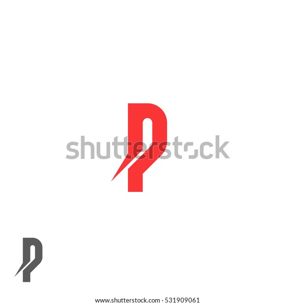 Download P Letter Logo Idea Abstract Moving Stock Vector Royalty Free 531909061