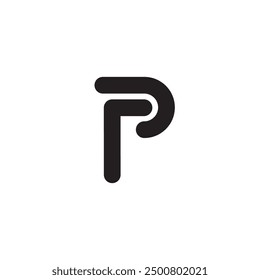 P letter logo premium and unique logo vector logo