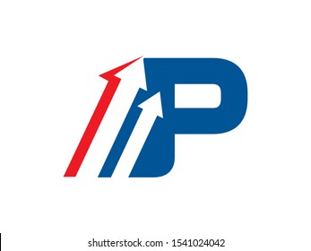P Letter logo or symbol template