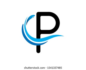 P Letter logo or symbol template