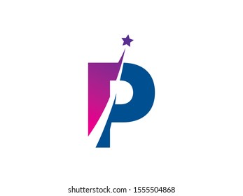 P Letter Logo Or Symbol Template Design