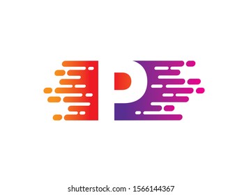 P Letter logo or symbol template design