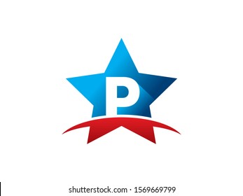 P Letter Logo Or Symbol Template Design