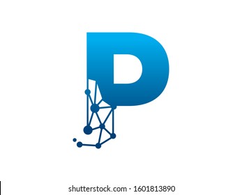 P Letter logo or symbol template design