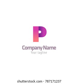 P Letter Logo Design Modern Icon Stock Vector (Royalty Free) 1698485974