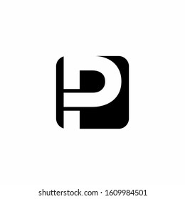 P letter logo template vector icon design
