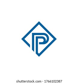 P Letter Logo Template vector illustration design