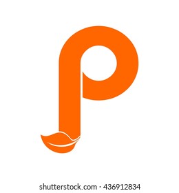 p letter logo vector