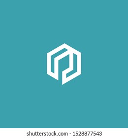 P letter logo vector abstract