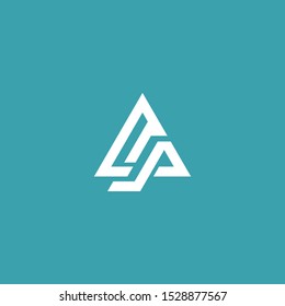 P letter logo vector abstract