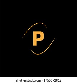 P letter logo vector design