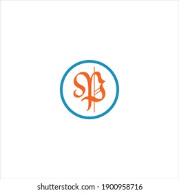 P letter logo vector design on white color background. p icon