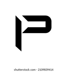 P Letter Logo Vector Illustration