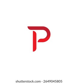  p letter logo vector illustration icon