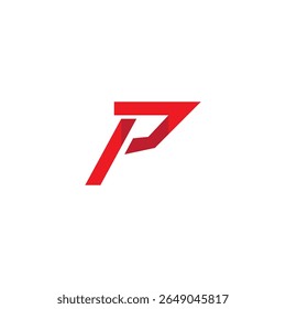  p letter logo vector illustration icon
