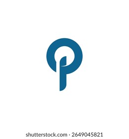  p letter logo vector illustration icon