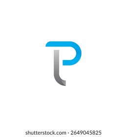  p letter logo vector illustration icon