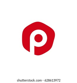 Similar Images, Stock Photos & Vectors of Abstract letter P logo icon