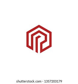 p letter logo vector modern graphic