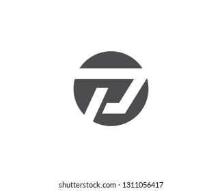 P letter logo vector template
