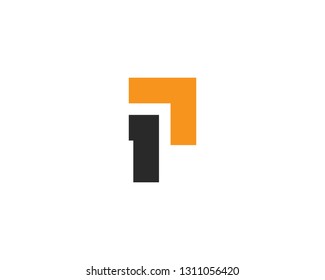 P letter logo vector template