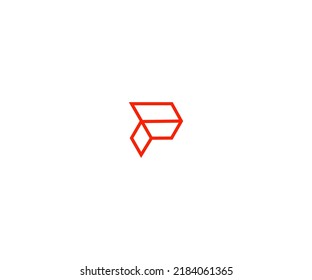 P Letter Logo Vector Template Abstract Monogram Symbol
