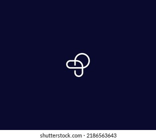 P Letter Logo Vector Template Abstract Monogram Symbol