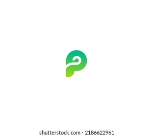 P Letter Logo Vector Template Abstract Monogram Symbol