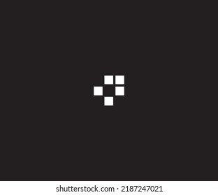 P-Letter-Logo, Vektorvorlage Abstraktes Monogramm-Symbol